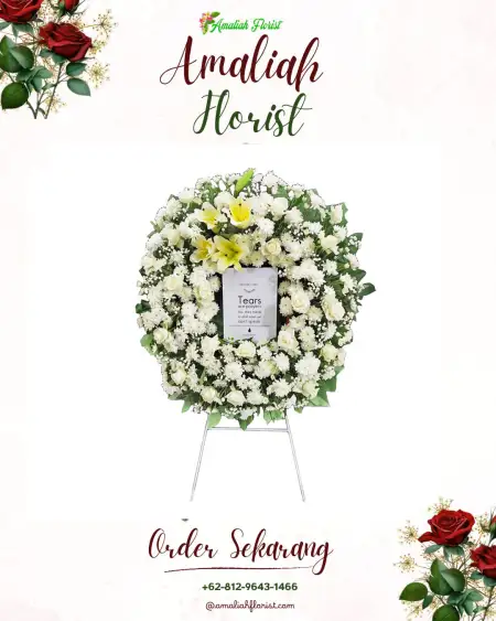 Krans Bunga Duka Harapan Indah Bekasi