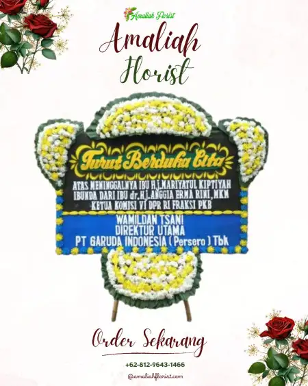 Papan Bunga Duka Harapan Indah Bekasi